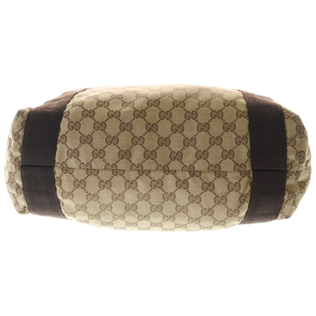 GUCCI(グッチ) GGキャンバス 総柄ハンドトートバッグ ブラウン 189669 レディース