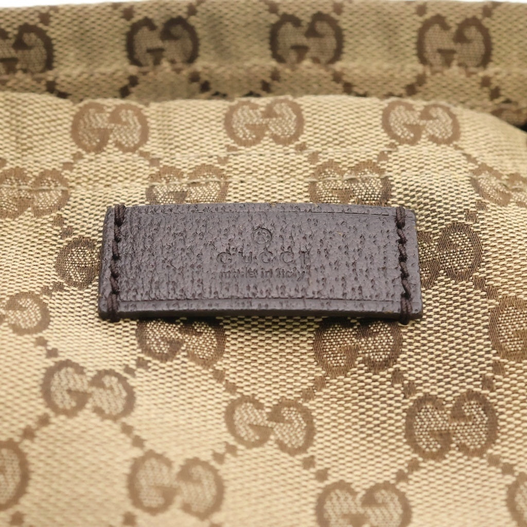 GUCCI(グッチ) GGキャンバス 総柄ハンドトートバッグ ブラウン 189669 レディース