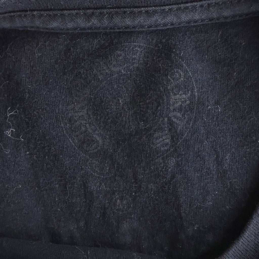 CHROME HEARTS(クロムハーツ) Made in Hollywood CHplus L/S Tee メイドインハリウッド 両面CHプラスプリント クルーネック長袖Tシャツカットソー ブラック -