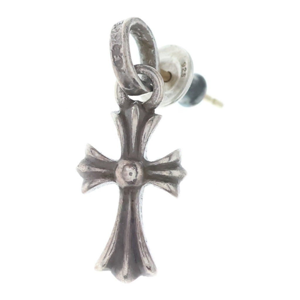 CHROME HEARTS(クロムハーツ) BBY F PPRCHN ベイビーファットクロス ドロップピアス シルバー BCA090 ‐