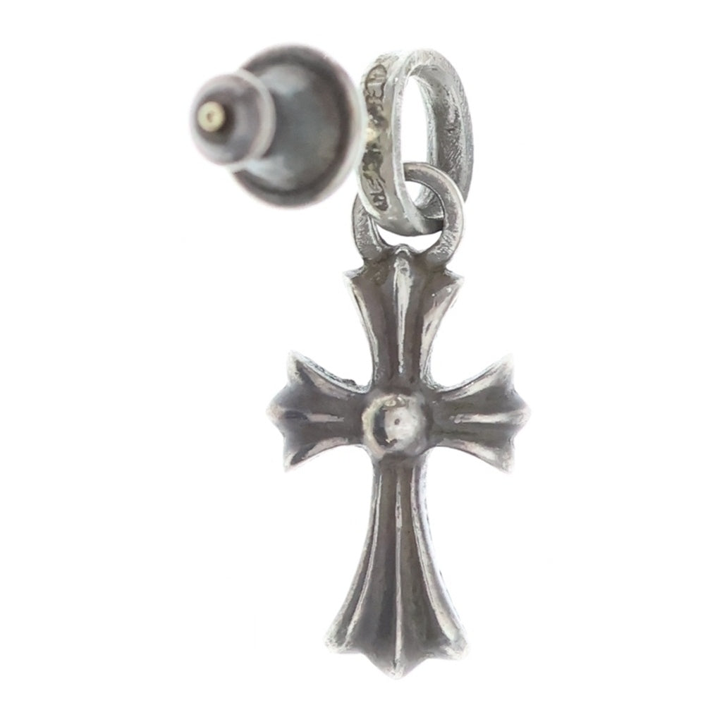 CHROME HEARTS(クロムハーツ) BBY F PPRCHN ベイビーファットクロス ドロップピアス シルバー BCA090 -