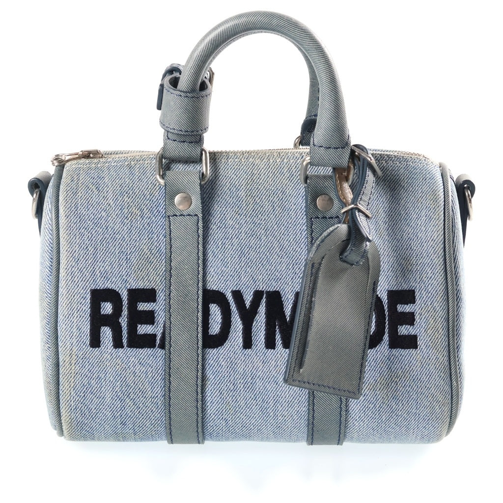READY MADE(レディメイド) DENIM OVER NIGHT BAG デニムオーバーナイト ハンドショルダーバッグ インディゴ 7872175016 レディース