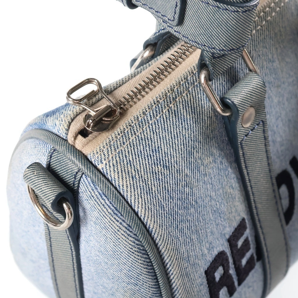 READY MADE(レディメイド) DENIM OVER NIGHT BAG デニムオーバーナイト ハンドショルダーバッグ インディゴ 7872175016 レディース