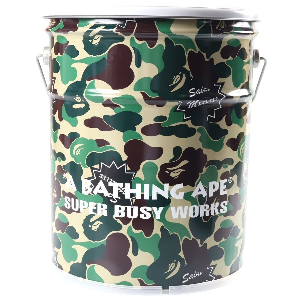 A BATHING APE(アベイシングエイプ) 26SS ×SAINT MICHAEL CAN STOOL CAMO セントマイケル カモ柄 缶スツール マルチカラー SM-MK8-0000-C61