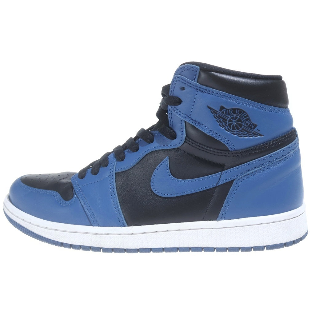 NIKE(ナイキ) Air Jordan 1 Retro High OG Dark Marina Blue エアジョーダン1 レトロ ハイ ダークマリーナブルー ハイカットスニーカー US8.5/26.5cm ブルー/ブラック 555088-404