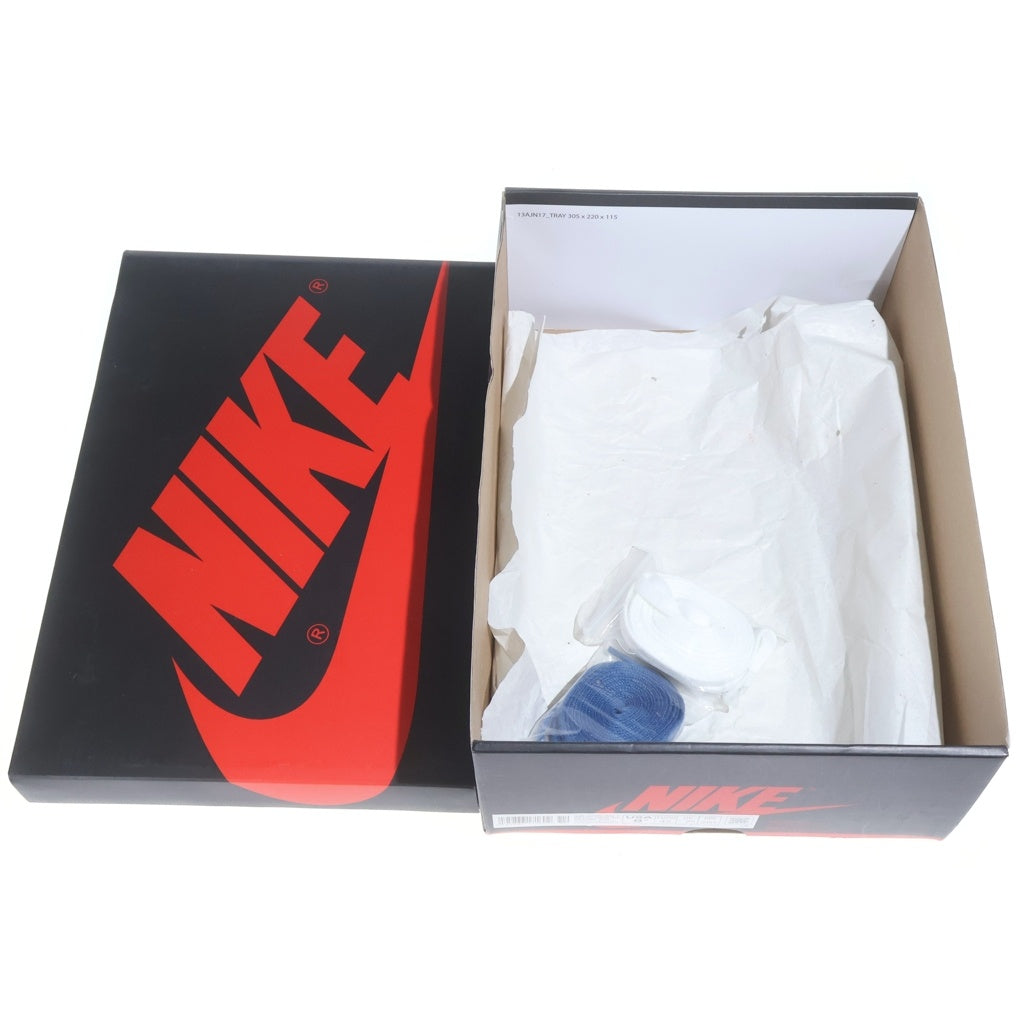 NIKE(ナイキ) Air Jordan 1 Retro High OG Dark Marina Blue エアジョーダン1 レトロ ハイ ダークマリーナブルー ハイカットスニーカー US8.5/26.5cm ブルー/ブラック 555088-404