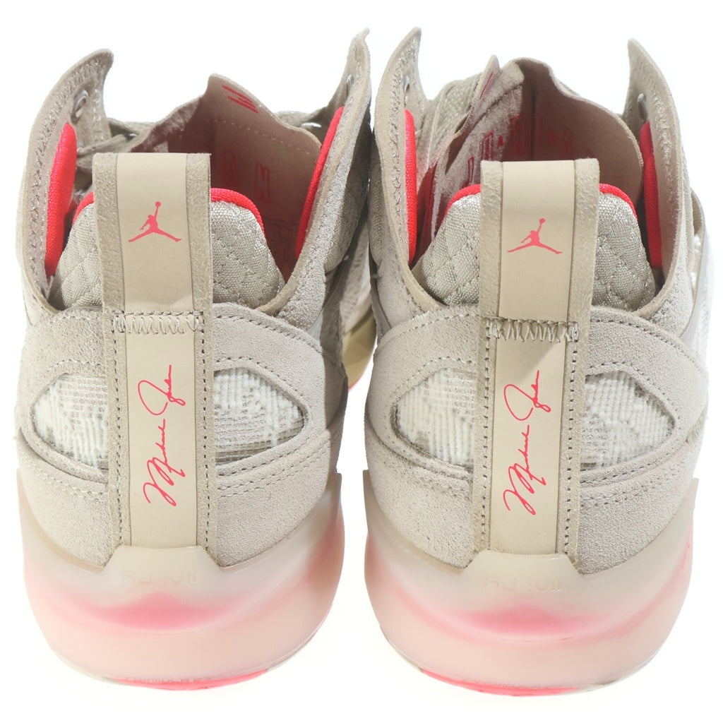 NIKE(ナイキ) Air Jordan 37 PRM Rattan Lime Stone エアジョーダン37 プレミアム ラタン ライム ストーン ハイカットスニーカー US8.5/26.5cm カーキ FD6720-200