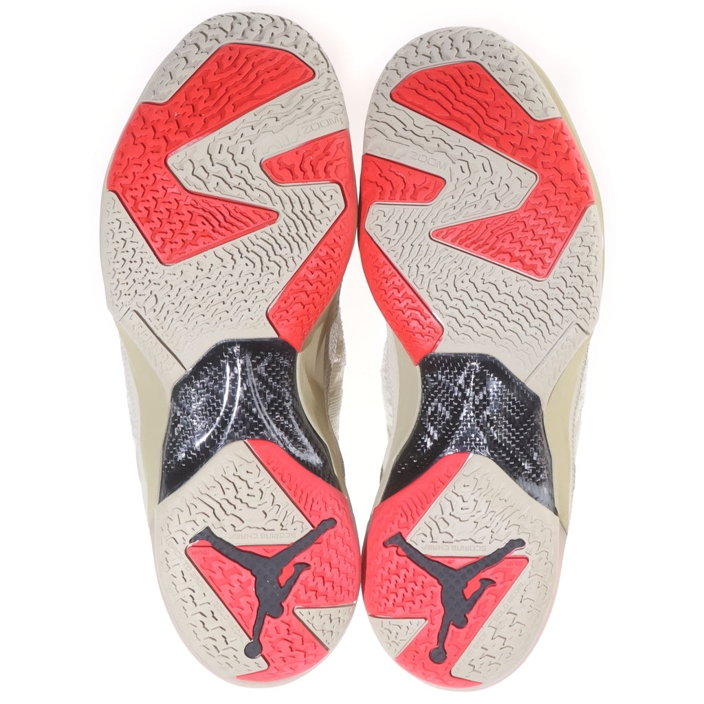 NIKE(ナイキ) Air Jordan 37 PRM Rattan Lime Stone エアジョーダン37 プレミアム ラタン ライム ストーン ハイカットスニーカー US8.5/26.5cm カーキ FD6720-200