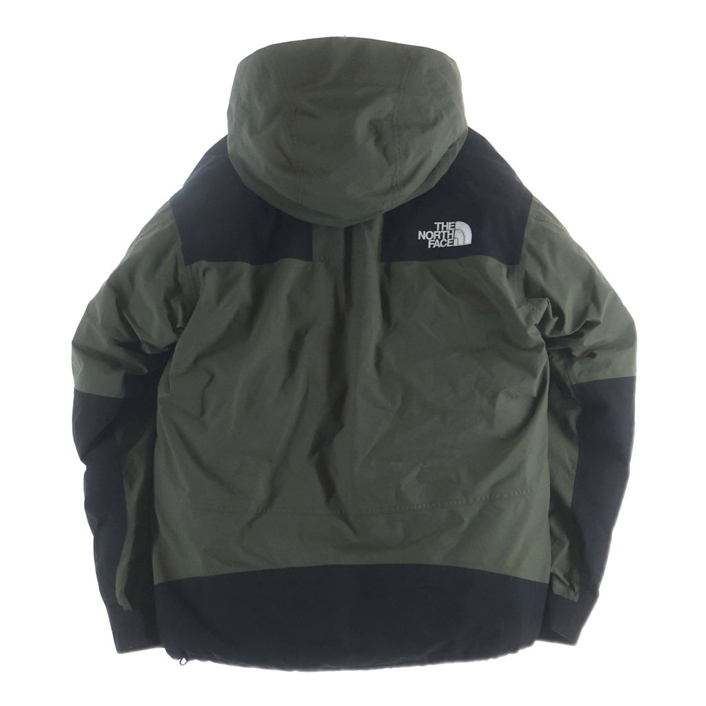 THE NORTH FACE(ザノースフェイス) Mountain Down Jacket マウンテンジップアップフーデッドダウンジャケット カーキ ND91930