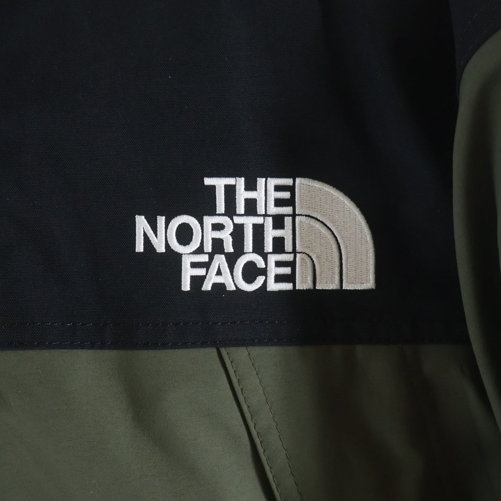 THE NORTH FACE(ザノースフェイス) Mountain Down Jacket マウンテンジップアップフーデッドダウンジャケット カーキ ND91930