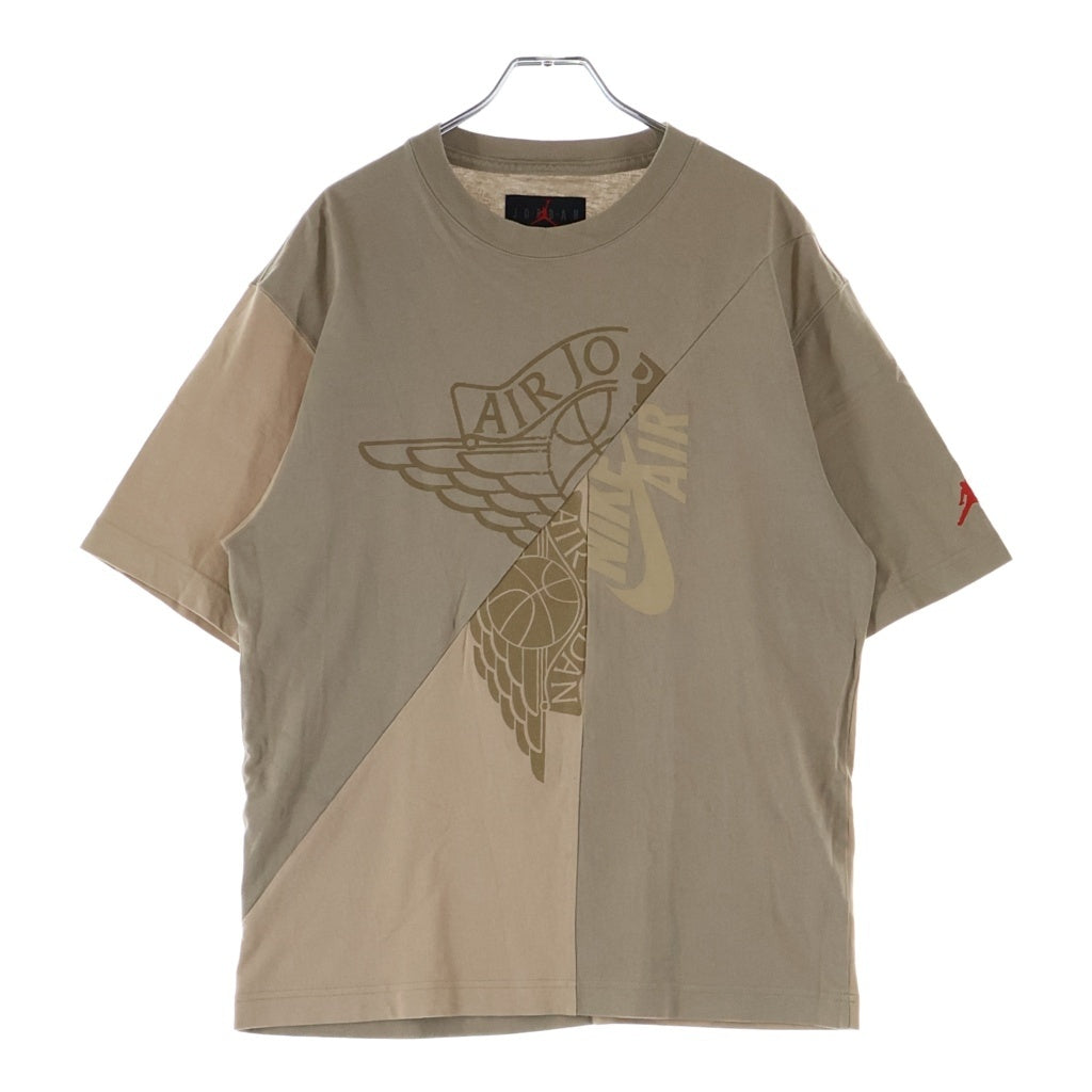 JORDAN BRAND(ジョーダンブランド) ×Cactus Jack Khaki Desert Tee カクタスジャック デザートカーキ クルーネック半袖Tシャツカットソー CW3168-247