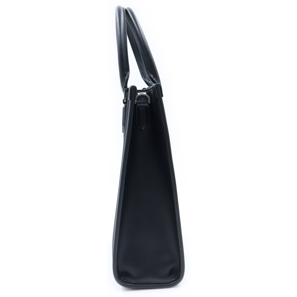 DOLCE & GABBANA(ドルチェアンドガッバーナ) ラバーロゴ ナイロン 2WAY ハンドバッグ ショルダーバッグ ブラック BM2123 AG182 レディース