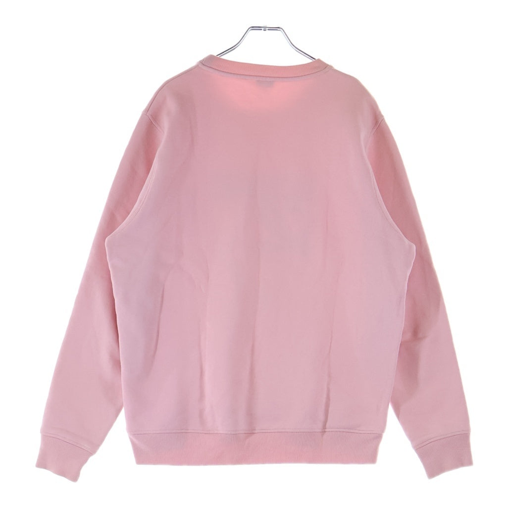 LOEWE(ロエベ) ANAGRAM SWEAT フロントアナグラムロゴ刺繍 クルーネック長袖スウェットトレーナー ピンク H6109900CR