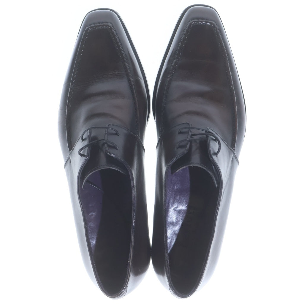 Berluti(ベルルッティ) スクエアトゥ Uチップ パティーヌレザーシューズ ブラウン