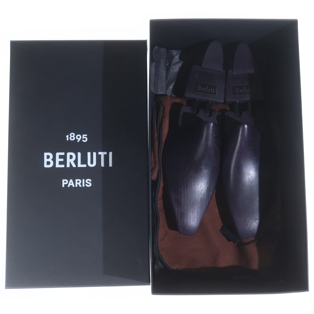 Berluti(ベルルッティ) スクエアトゥ Uチップ パティーヌレザーシューズ ブラウン