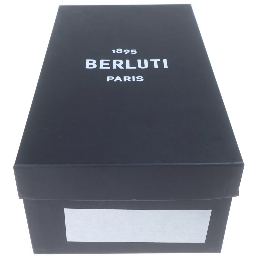 Berluti(ベルルッティ) スクエアトゥ Uチップ パティーヌレザーシューズ ブラウン