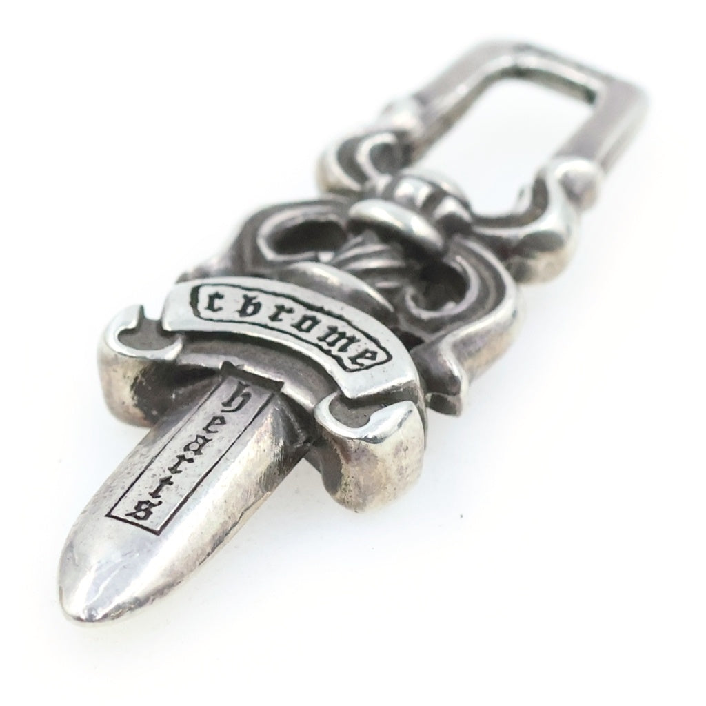 CHROME HEARTS(クロムハーツ) #5 DAGGER ZIP1 ダガージップ シルバーネックレストップ シルバー