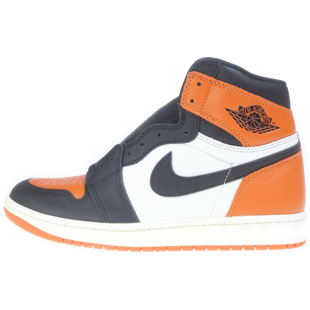 NIKE(ナイキ) Air Jordan 1 Retro High Shattered Backboard エアジョーダン1 レトロ ハイ OG シャッタードバックボード ハイカットスニーカー US9/27cm オレンジ DZ5485-008