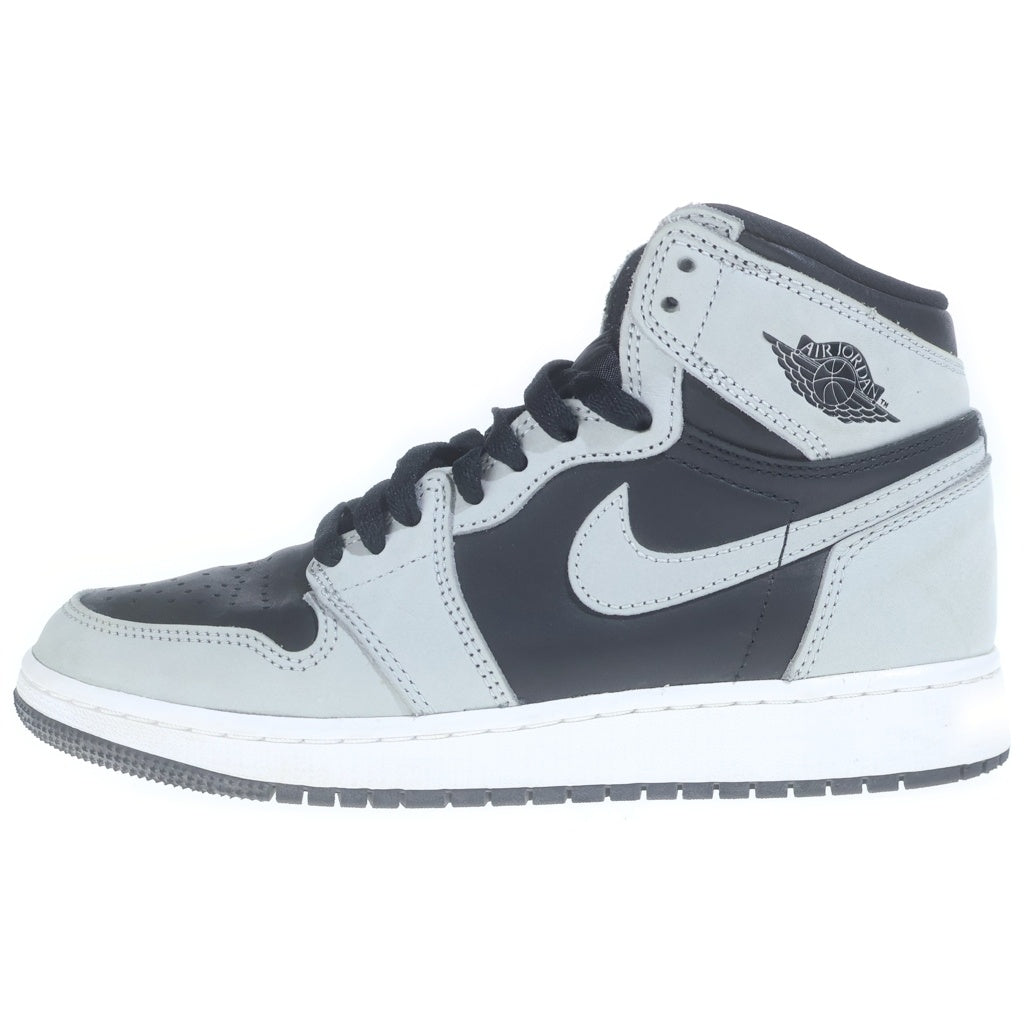 NIKE(ナイキ) Air Jordan 1 High Shadow エアジョーダン1 ハイ OG シャドウ 2.0 ハイカットスニーカー US5Y/23.5cm グレー 575441-035 レディース