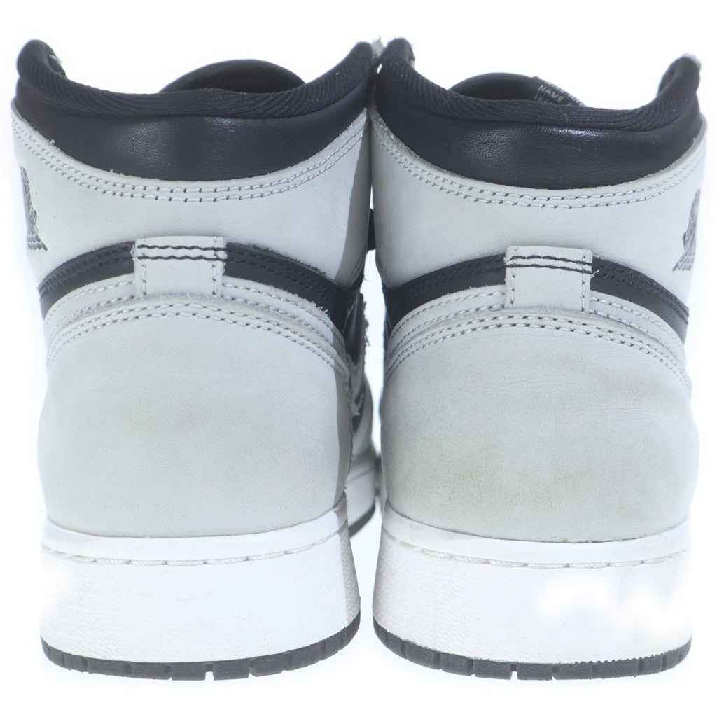 NIKE(ナイキ) Air Jordan 1 High Shadow エアジョーダン1 ハイ OG シャドウ 2.0 ハイカットスニーカー US5Y/23.5cm グレー 575441-035 レディース