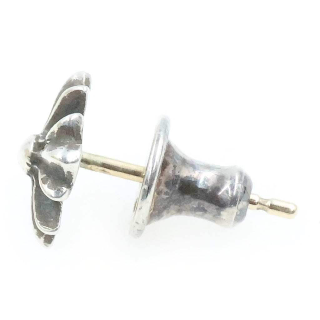 CHROME HEARTS(クロムハーツ) No2 CH PLS CHプラス スタッドピアス シルバー BCA105