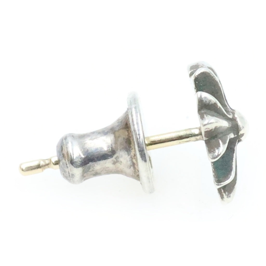 CHROME HEARTS(クロムハーツ) No2 CH PLS CHプラス スタッドピアス シルバー BCA105