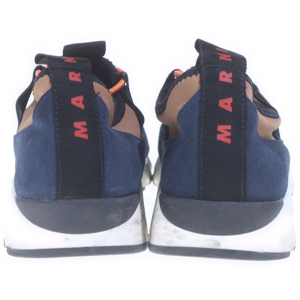 MARNI(マルニ) 26SS レースアップ スニーカー ブラウン/ネイビー SNZU019302
