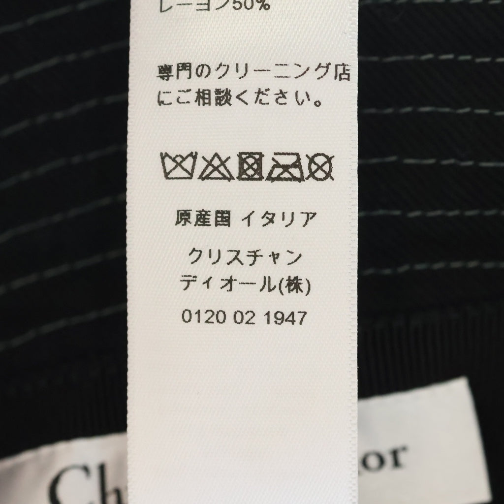 Christian Dior(クリスチャンディオール) UNION フロントプリント ボブハット ブラック/ホワイト レディース 24BTI923E130
