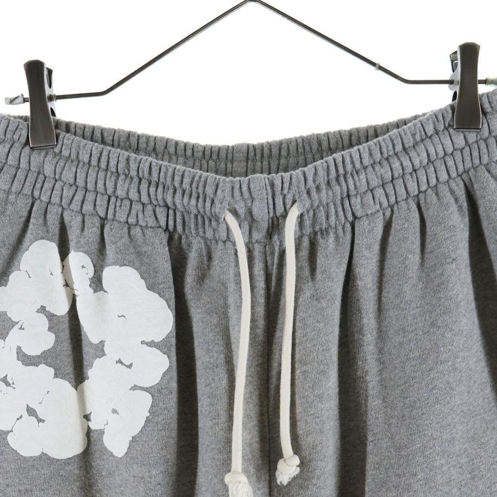 DENIM TEARS(デニムティアーズ) The Cotton Wreath Sweat Pants コットンリース 長袖スウェットパンツ グレー ‐