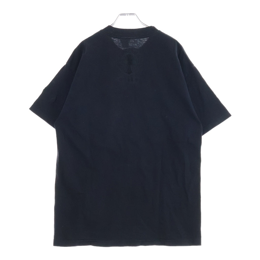 CHROME HEARTS(クロムハーツ) OLD L/S TEE OSAKA CHクロス刺繍 大阪限定 クルーネック半袖Tシャツカットソー ブラック