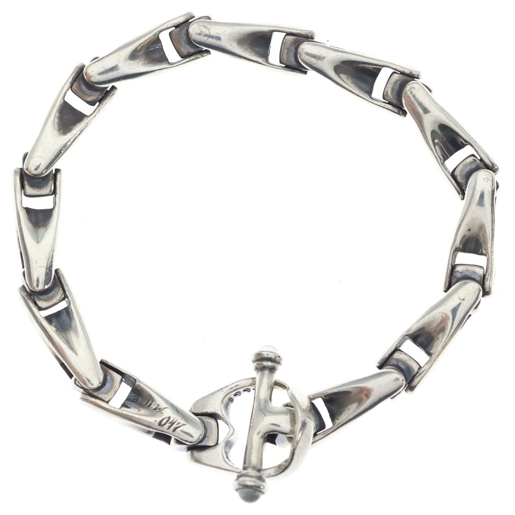 Bill Wall Leather/BWL(ビルウォールレザー) U-Joint Bracelet Smooth Uジョイント スムースブレスレット シルバー レディース