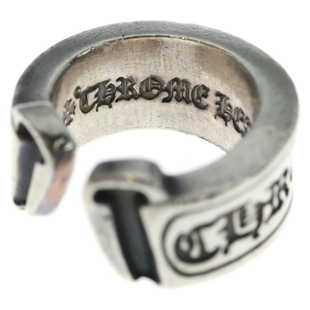 CHROME HEARTS(クロムハーツ) LG SCROLL LABEL ラージスクロールラベル リング シルバーBCA383 レディース