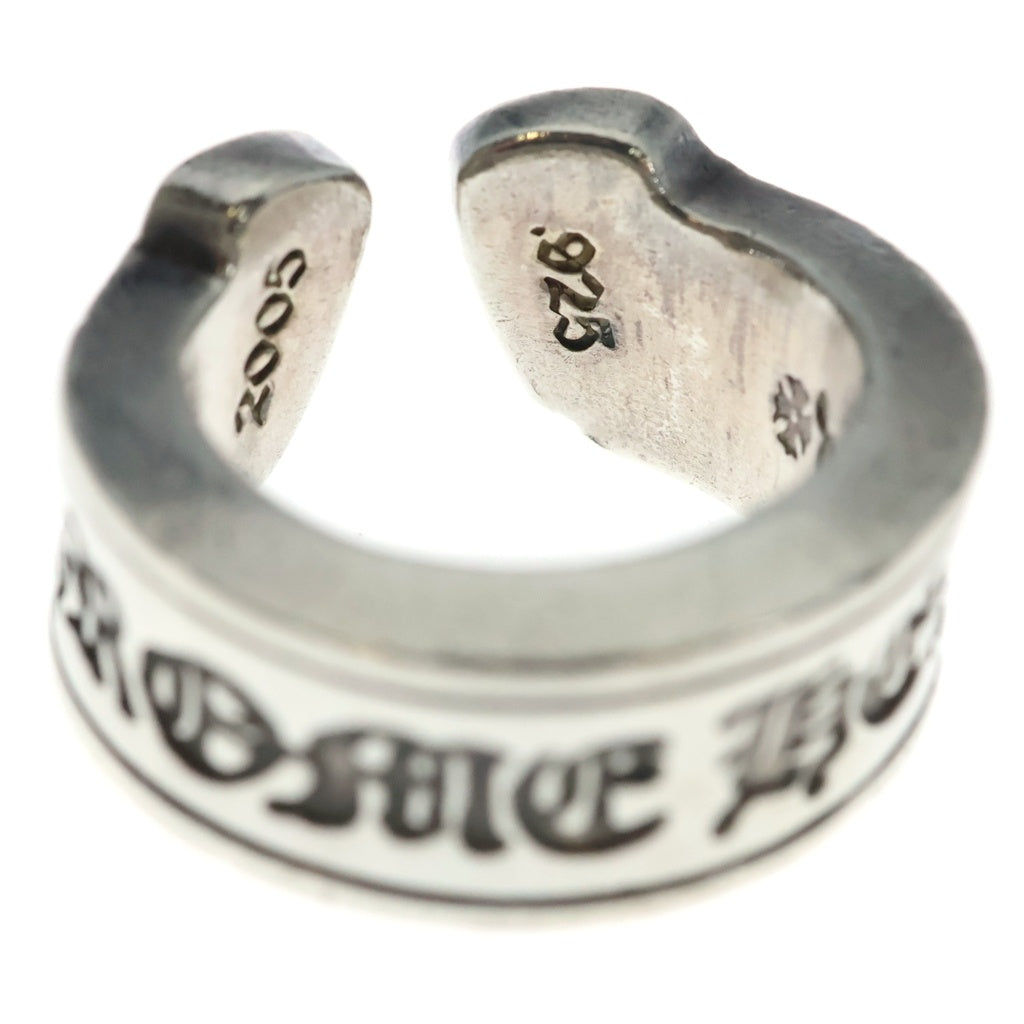 CHROME HEARTS(クロムハーツ) LG SCROLL LABEL ラージスクロールラベル リング シルバーBCA383 レディース