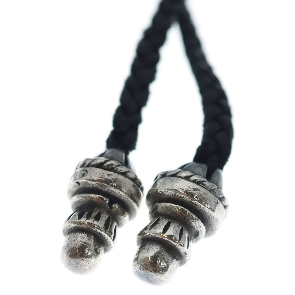CHROME HEARTS(クロムハーツ) CH CRS SMLスモールCHクロス BC ボロチップブレイド ネックレス シルバー BCA220