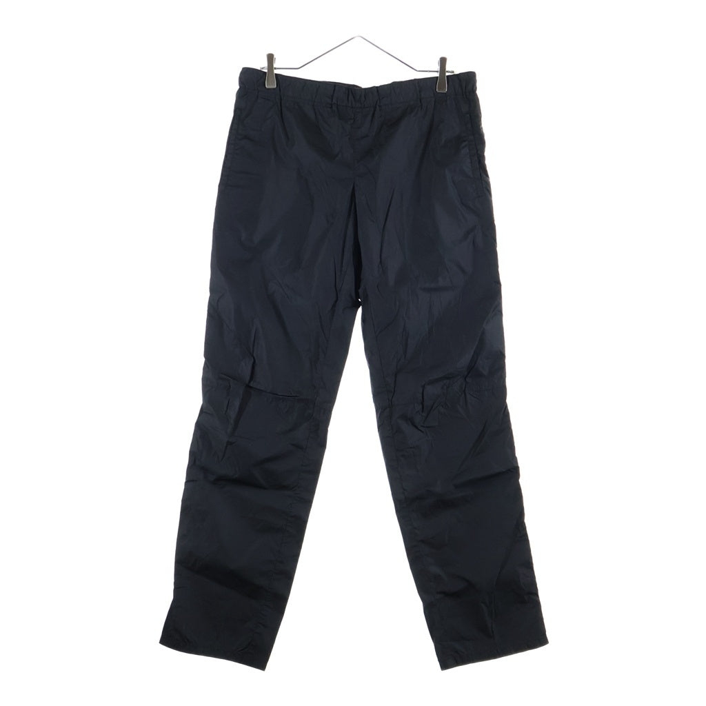 PRADA SPORT(プラダ スポーツ) Nylon Pants ロゴパッチ ドローコード ナイロンパンツ ブラック SPD37H 004