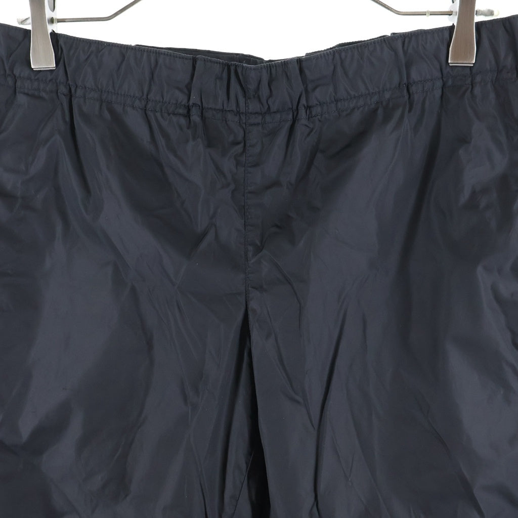 PRADA SPORT(プラダ スポーツ) Nylon Pants ロゴパッチ ドローコード ナイロンパンツ ブラック SPD37H 004