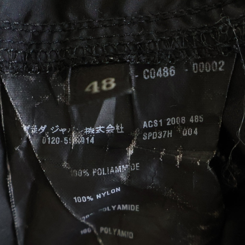 PRADA SPORT(プラダ スポーツ) Nylon Pants ロゴパッチ ドローコード ナイロンパンツ ブラック SPD37H 004