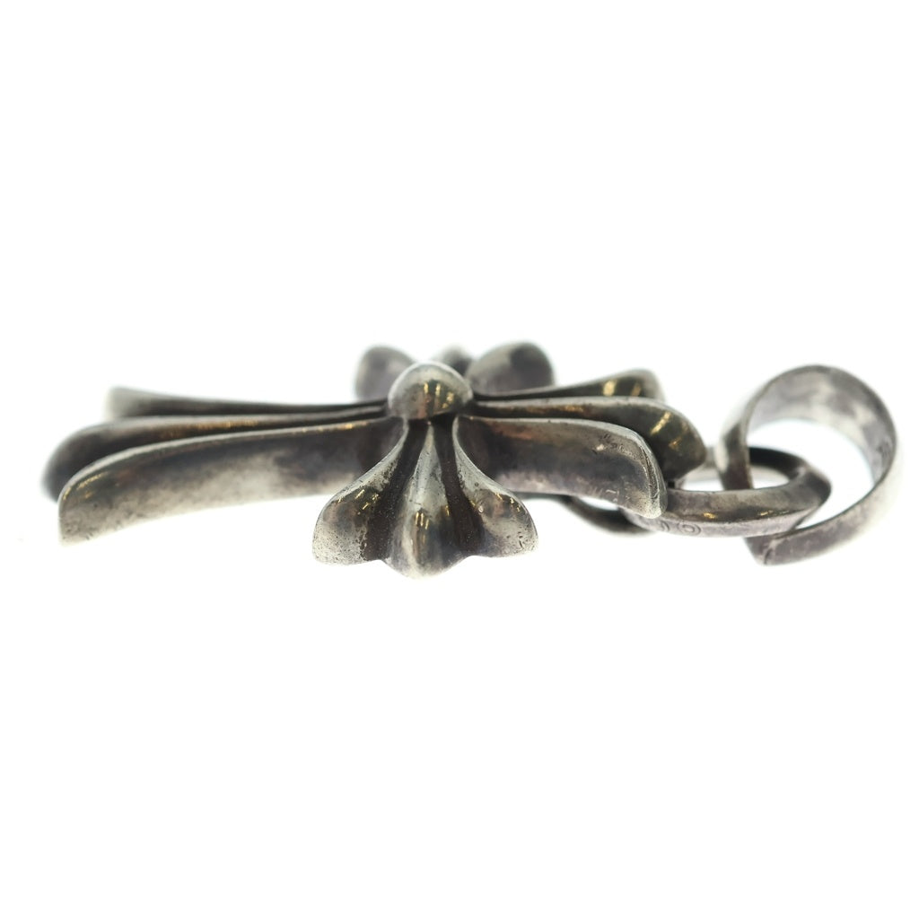 CHROME HEARTS(クロムハーツ) CH CRS SML W/BALE Wベイル スモールCHクロス ペンダントトップ シルバー BCA218