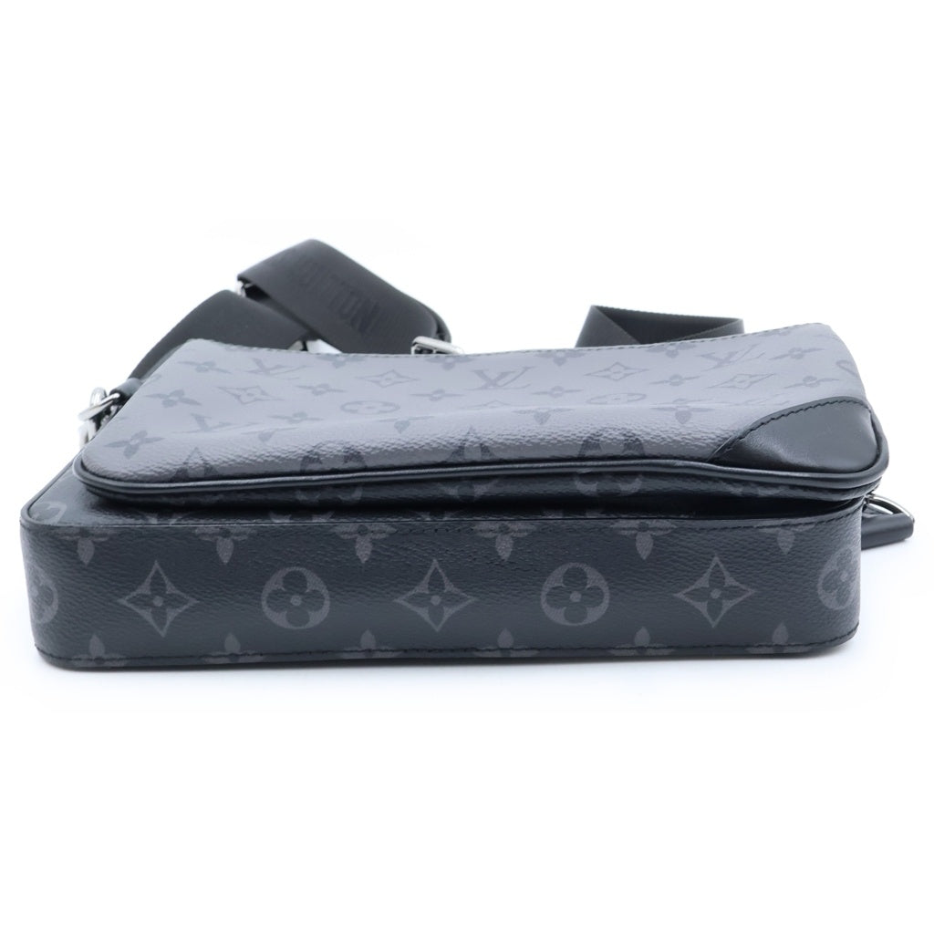 LOUIS VUITTON(ルイヴィトン) モノグラム エクリプストリオ メッセンジャー ショルダーバッグ ブラック/グレー M69443/DR3280 レディース