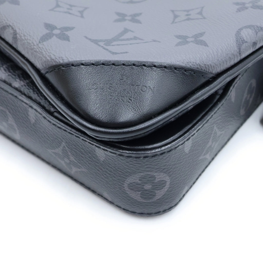LOUIS VUITTON(ルイヴィトン) モノグラム エクリプストリオ メッセンジャー ショルダーバッグ ブラック/グレー M69443/DR3280 レディース