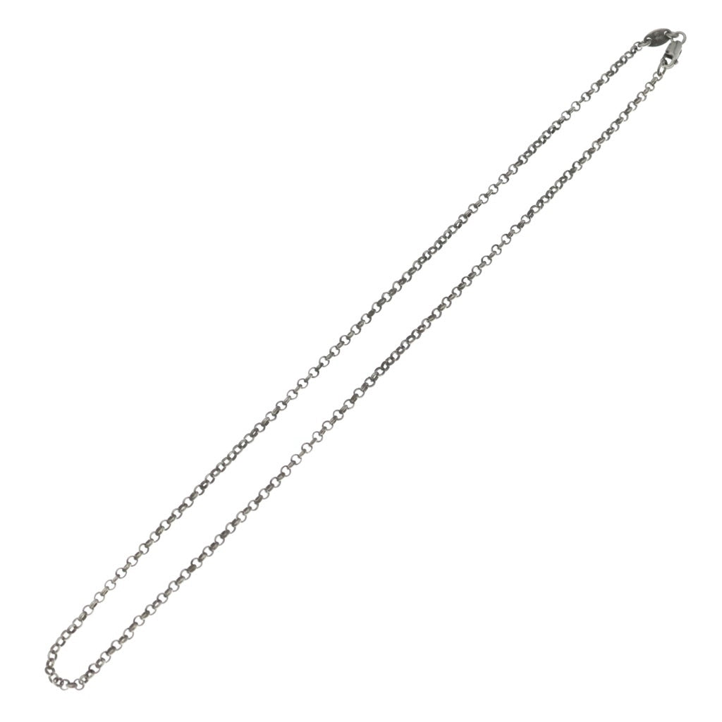 CHROME HEARTS(クロムハーツ) NECKCHAIN R16 ロールチェーンネックレス 16inch シルバー BCA082