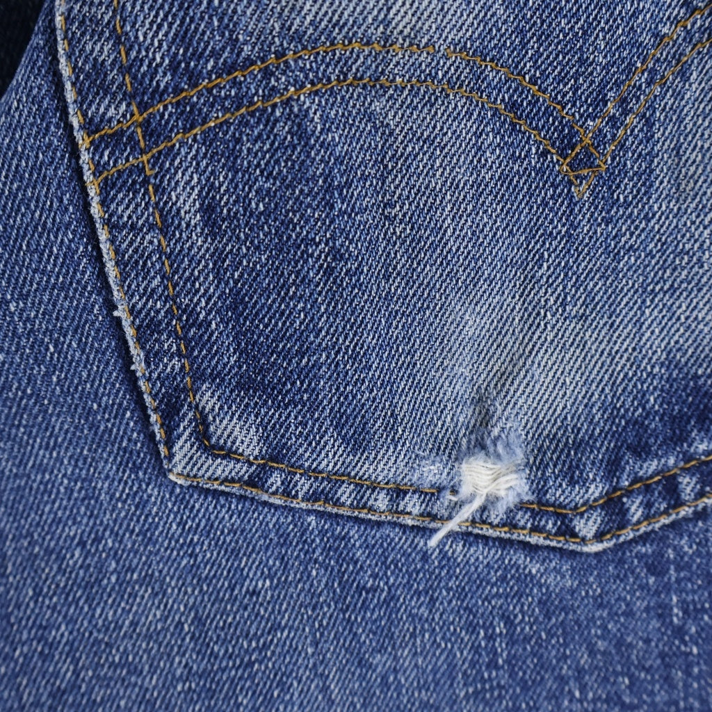 Levi's(リーバイス) 70S VINTAGE 501 66前期 ボタン裏6 ボタンフライ デニムパンツ インディゴ