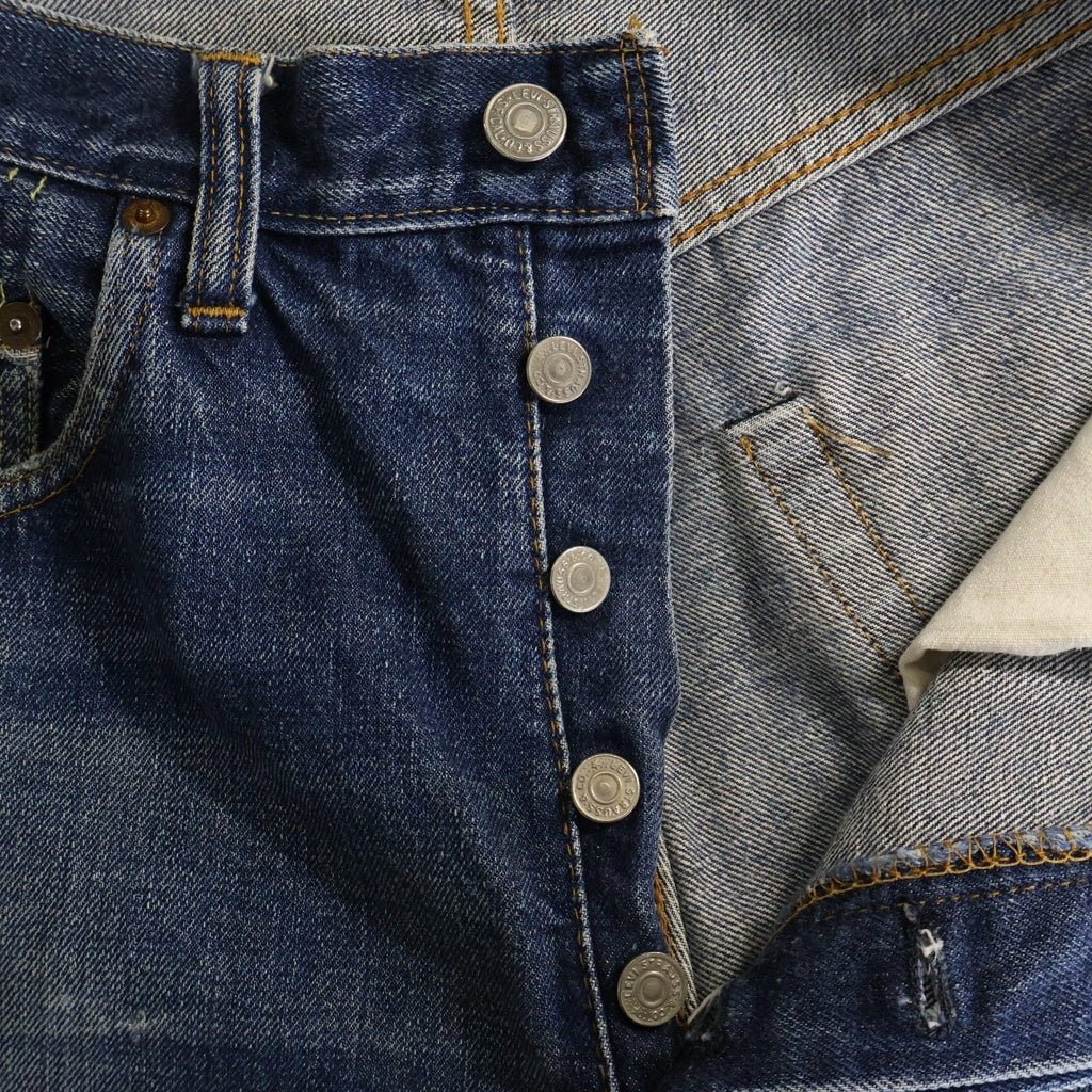 Levi's(リーバイス) 70S VINTAGE 501 66前期 ボタン裏6 ボタンフライ デニムパンツ インディゴ