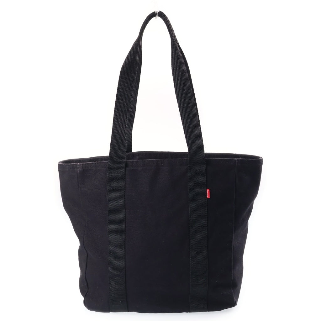 SUPREME(シュプリーム) BOX LOGO Canvas Tote ボックスロゴ キャンバスハンドトートバッグ ブラック