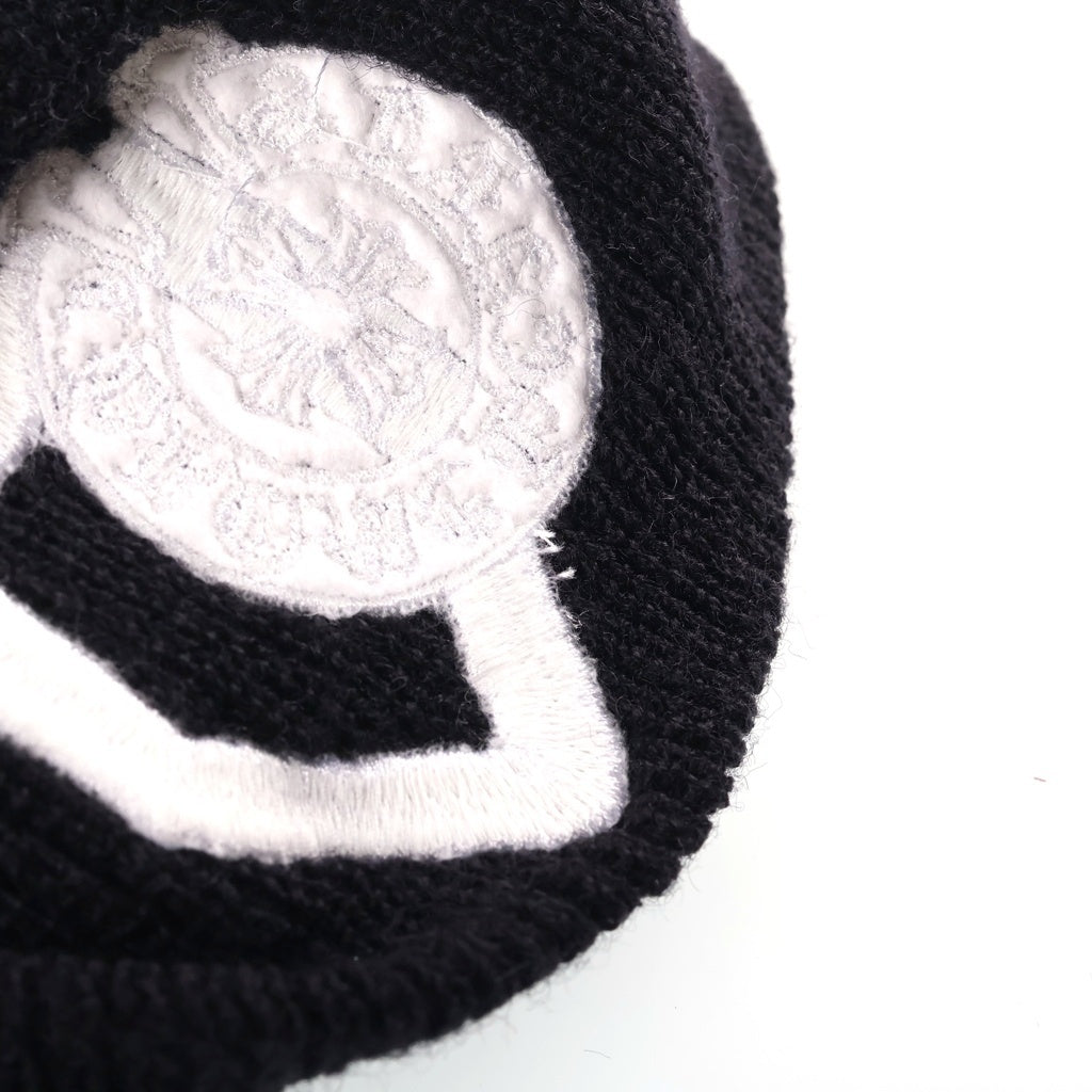 CHROME HEARTS(クロムハーツ) × DOVER STREET MARKET WOOL WATCH CAP ドーバーストリート ウールワッチキャップ ビーニー ニットキャップ 帽子 ブラック