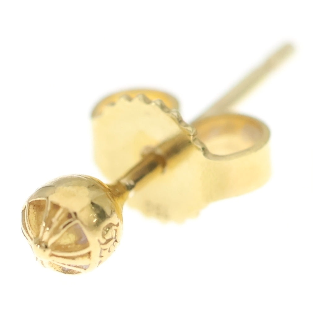 CHROME HEARTS(クロムハーツ) 22K STUD CRS BALL MINI ミニクロスボールスタッド ピアス ゴールド