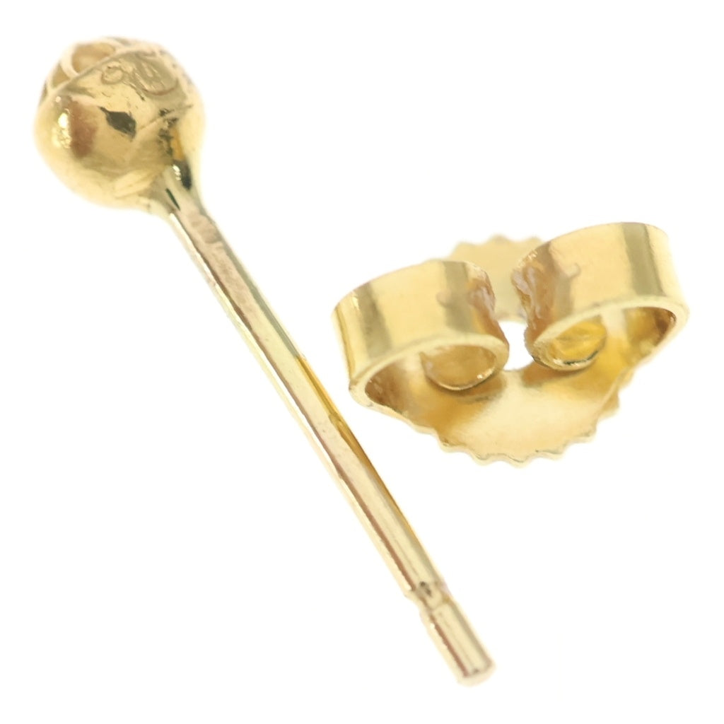 CHROME HEARTS(クロムハーツ) 22K STUD CRS BALL MINI ミニクロスボールスタッド ピアス ゴールド