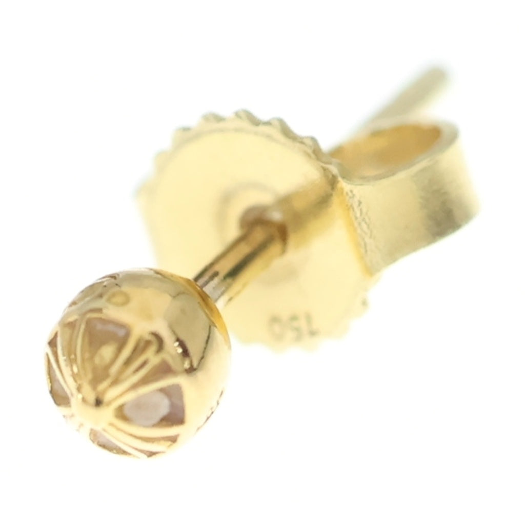 CHROME HEARTS(クロムハーツ) 22K STUD CRS BALL MINI ミニクロスボールスタッド ピアス ゴールド