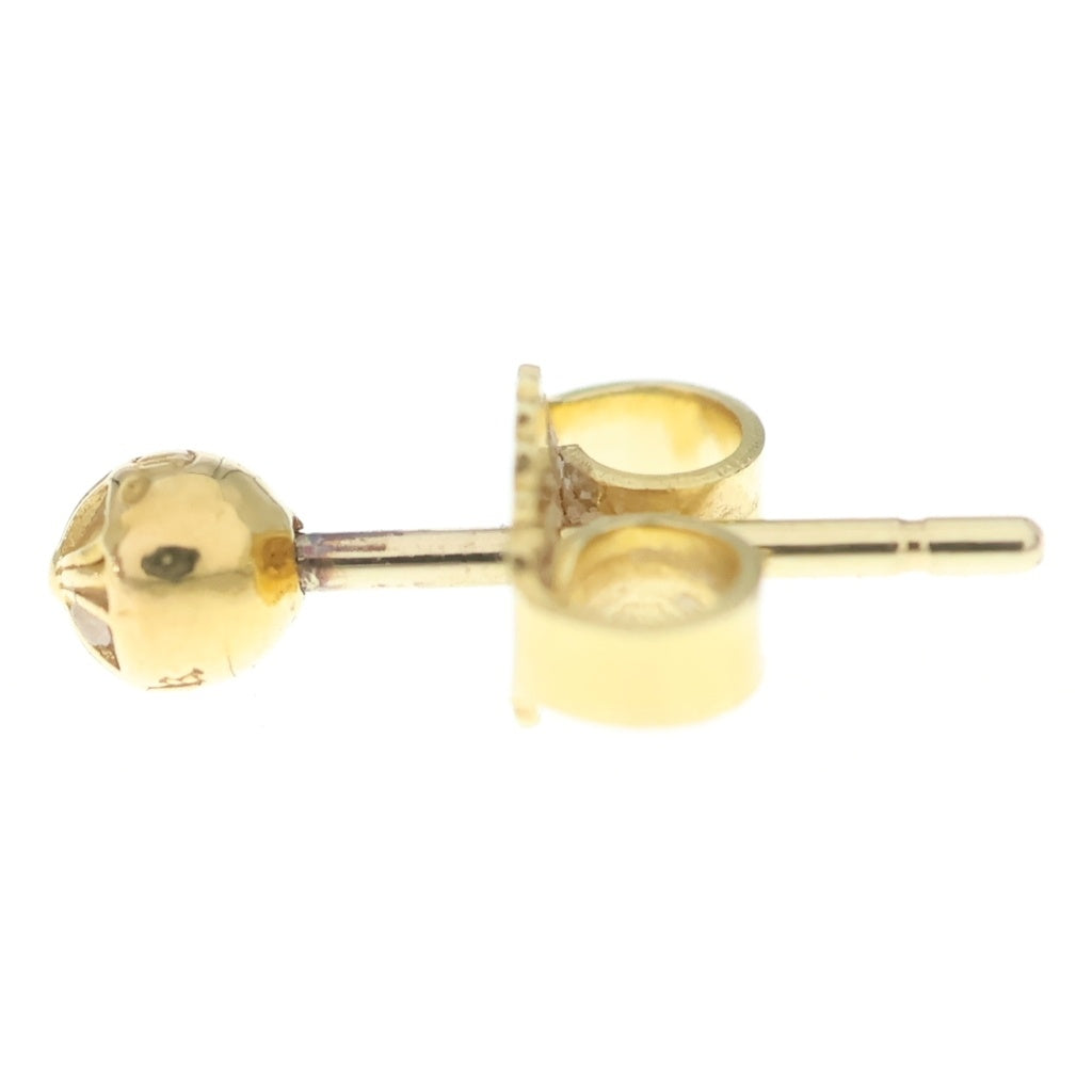 CHROME HEARTS(クロムハーツ) 22K STUD CRS BALL MINI ミニクロスボールスタッド ピアス ゴールド