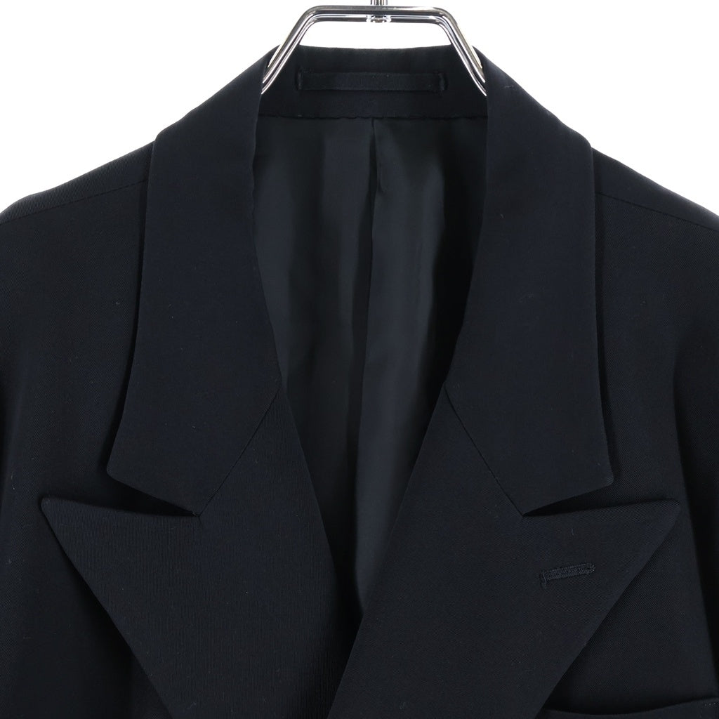 Y's for men(ワイズフォーメン) 99AW ダブルプレスト テーラードジャケット ブラック MN-J02-142